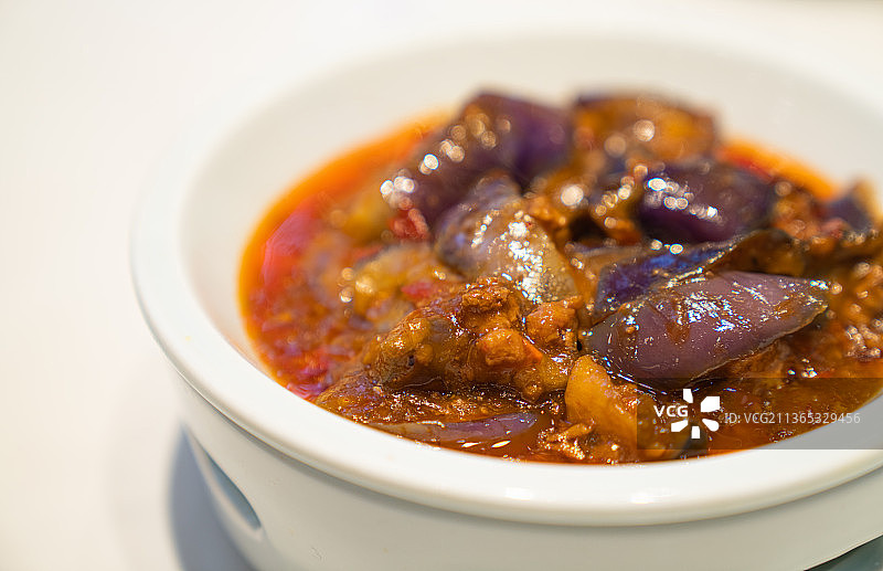 肉沫茄子图片素材