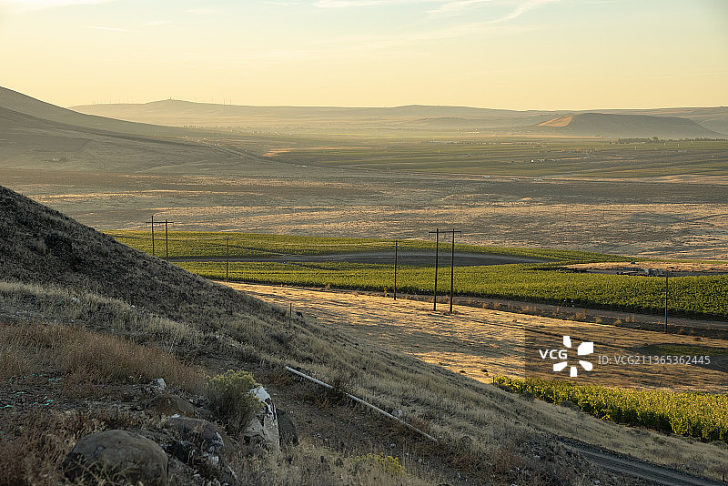 雅基马山谷红色山脉AVA，华盛顿州图片素材