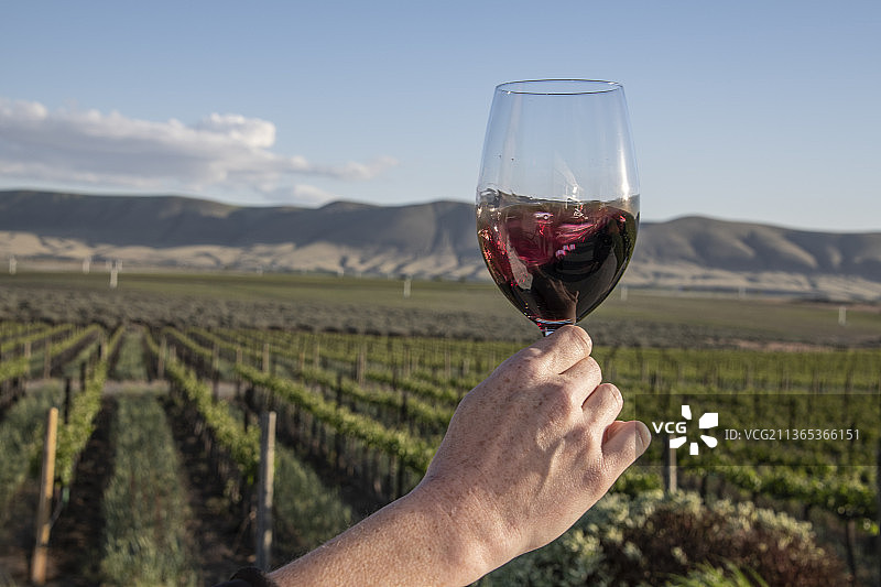 雅基马山谷红色山脉AVA，华盛顿州图片素材