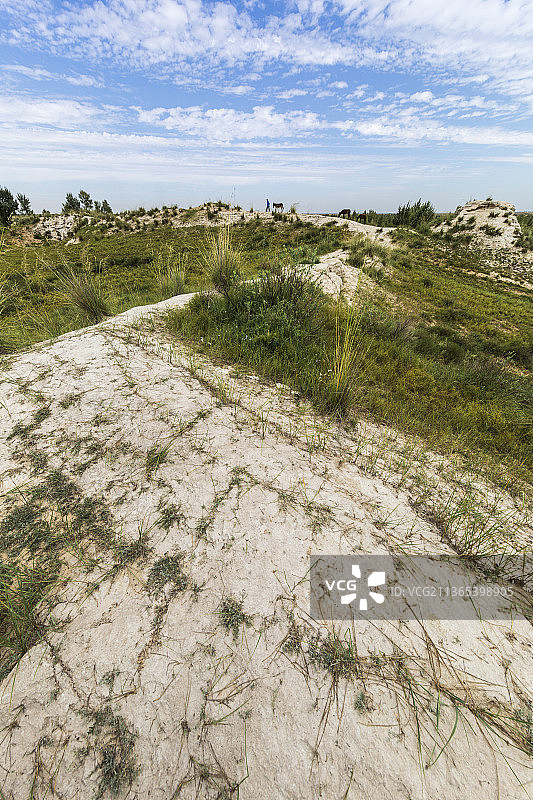 统万城遗址 ——陕西  榆林市 靖边县 红墩界镇  白城则村图片素材