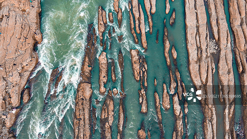 汉江古河床图片素材