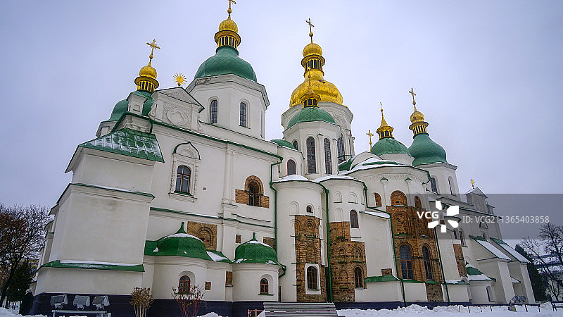 乌克兰 基辅 东正教堂图片素材