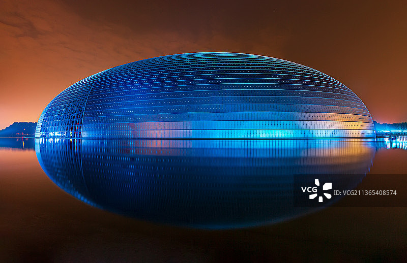 我镜头中的国家大剧院（三）图片素材