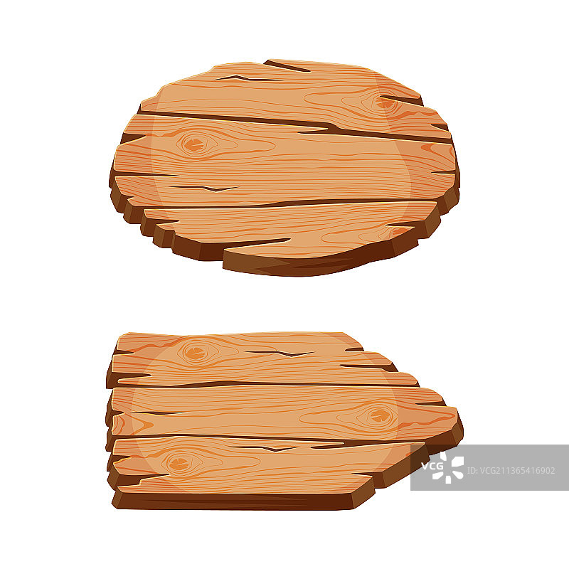 棕色木质的木制空白标牌图片素材