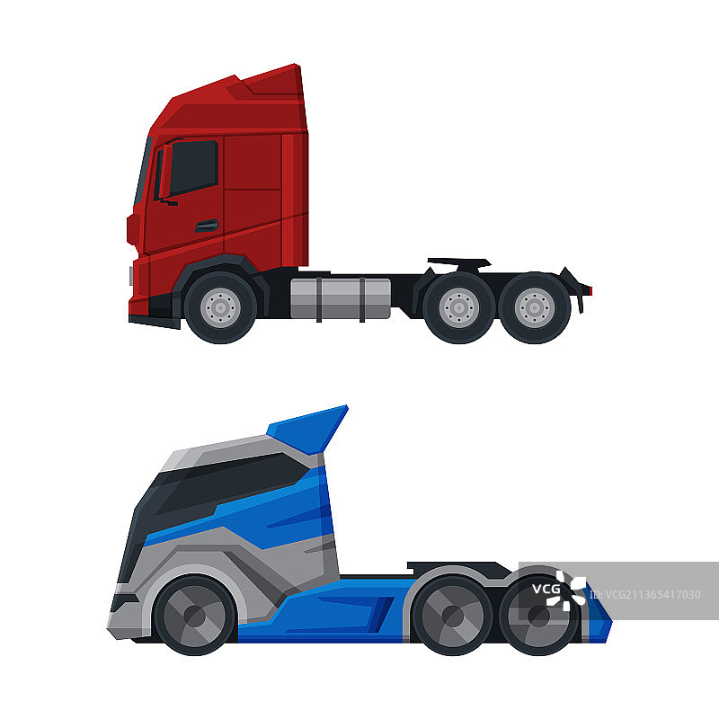 重型拖拉机牵引车图片素材