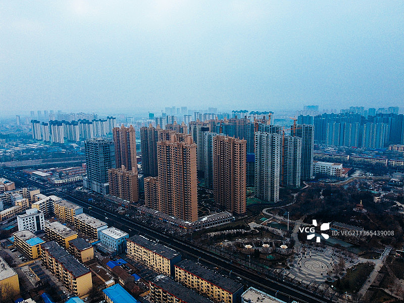 衡水 人民公园 百货大楼 和平医院 人民东路 商贸中心 桃城区图片素材