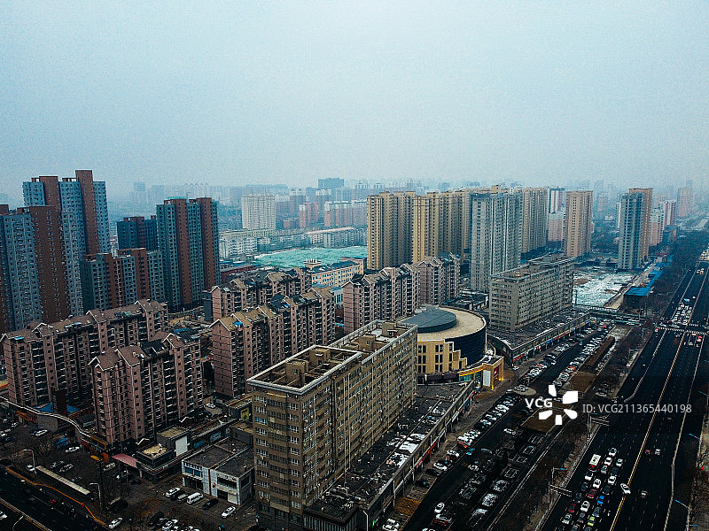 衡水 人民广场 桃城区 衡水学院 人民西路 四中 绿岛尚街图片素材