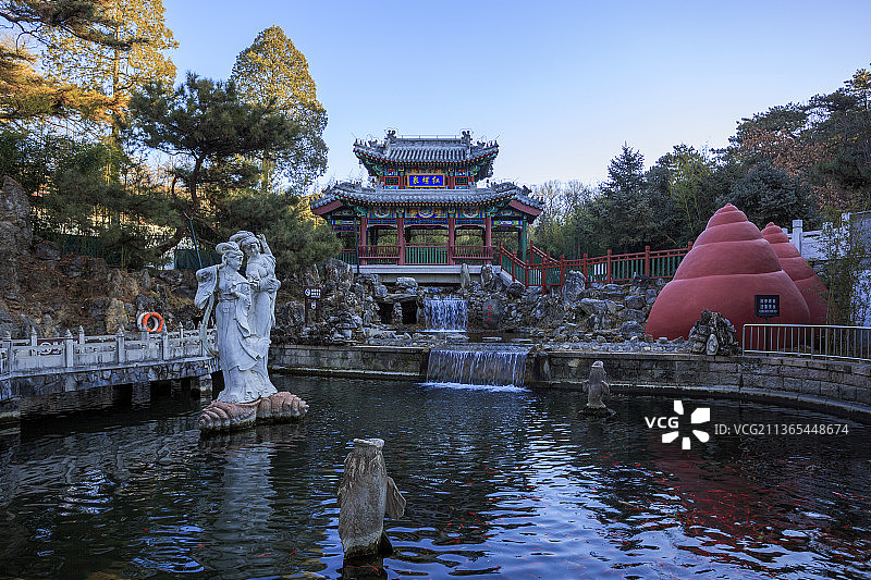 红螺寺图片素材