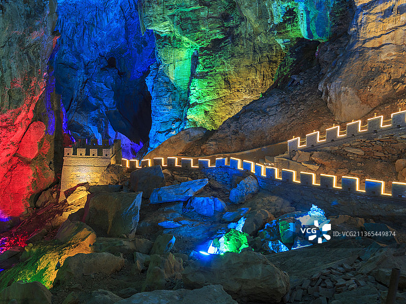 门头沟，八奇洞图片素材