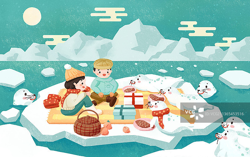 国际海豹日图片素材