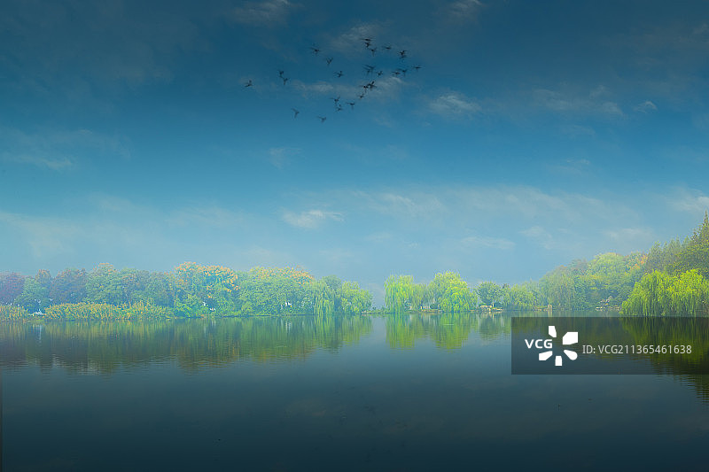 遗爱湖图片素材