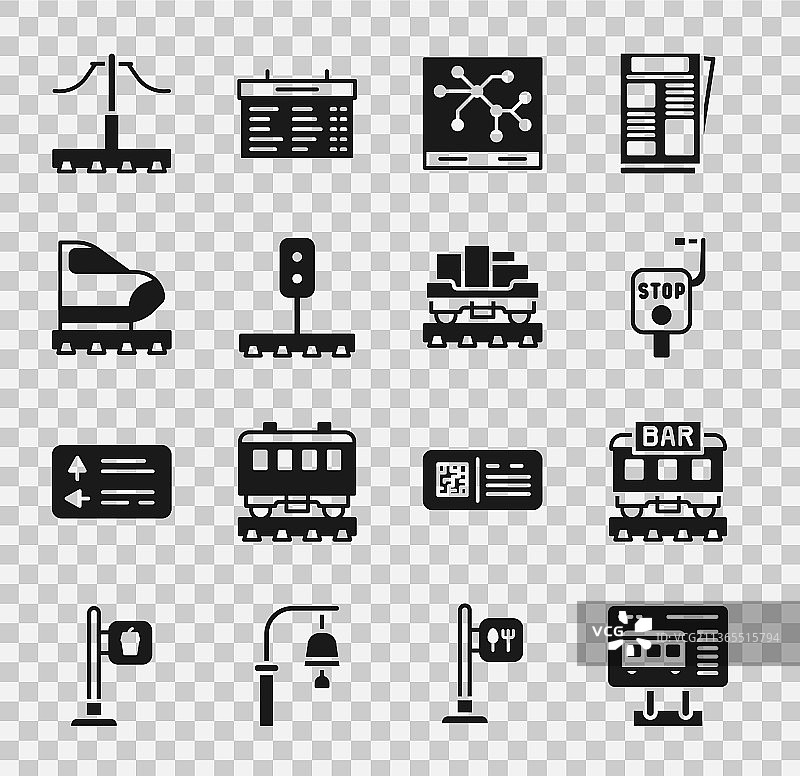 餐厅火车票售票处图片素材