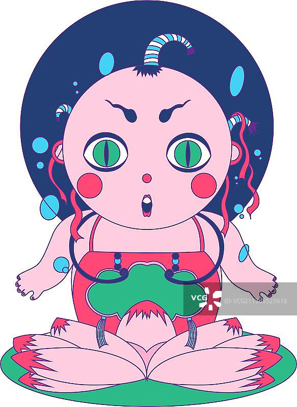 中国娃娃图片素材