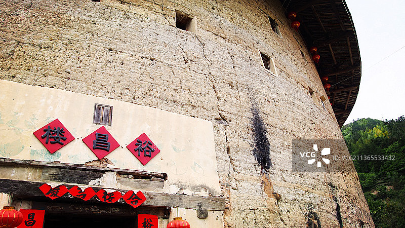 福建漳州南靖土楼-裕昌楼图片素材