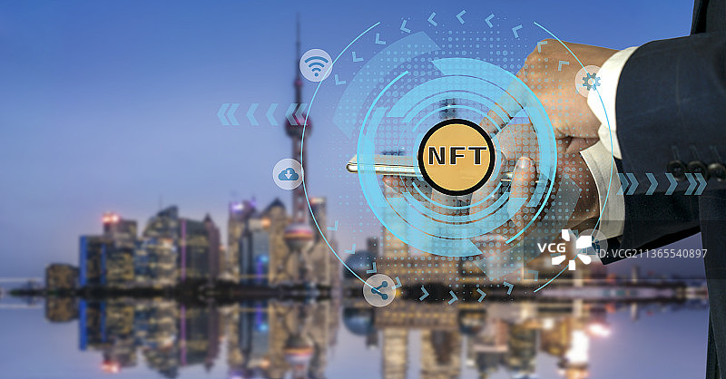 元宇宙、虚拟现实、数字资产、非同质化货币、区块链、科技、创新、版权图片素材