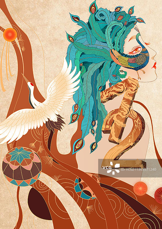 节日周年庆唯美中国风海报图片素材