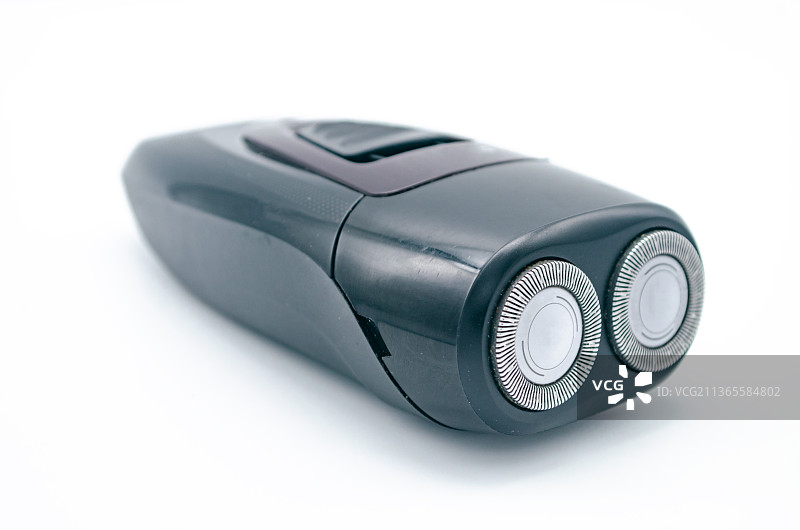 亚洲中国内室内影棚拍摄静物，一个刮胡子用的剃须刀图片素材