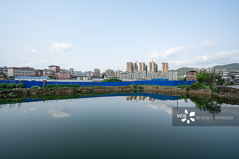 中国梅州湖寮镇建筑图片素材