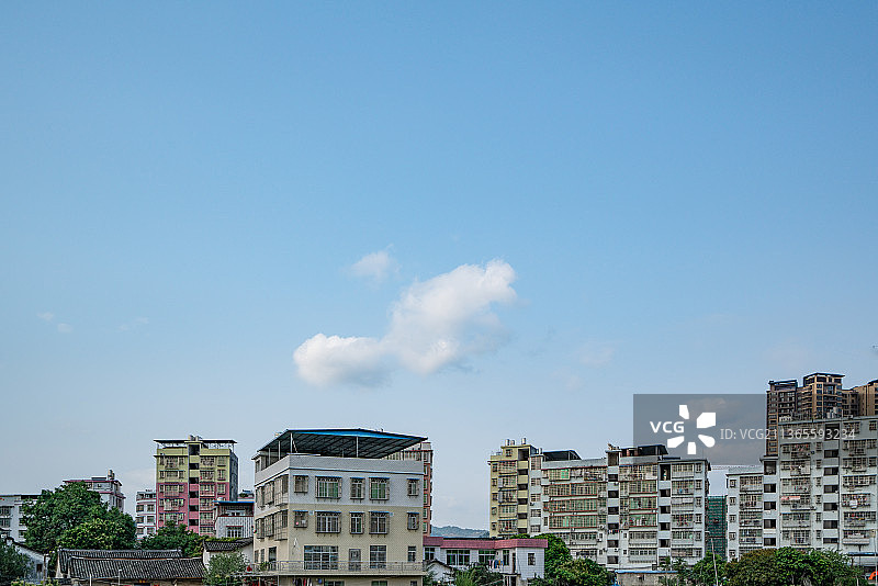 中国梅州湖寮镇建筑图片素材
