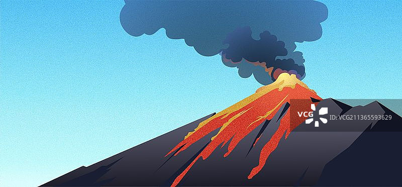 火山图片素材