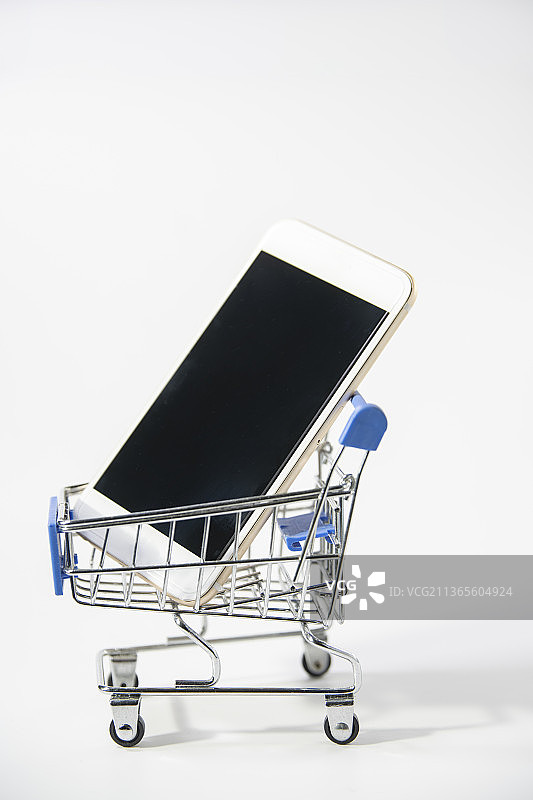 购物车和手机图片素材