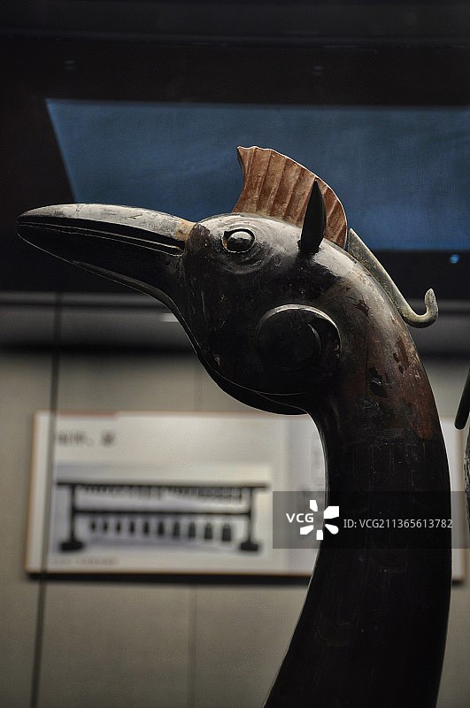 荆州博物馆楚国漆器图片素材