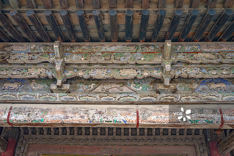 甘肃省张掖大佛寺图片素材