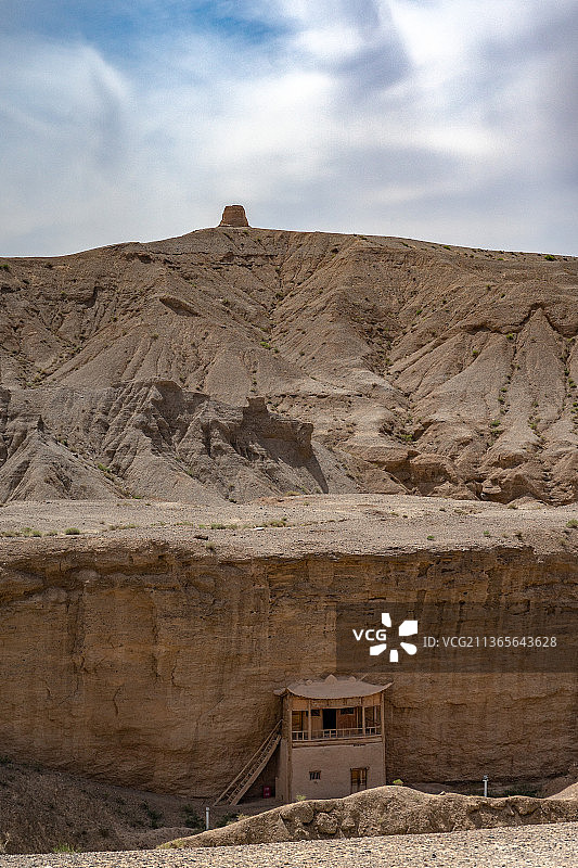 甘肃省瓜州县榆林窟历史文化景区图片素材
