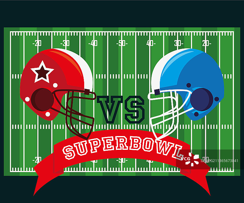 超级碗冠军赛图片素材