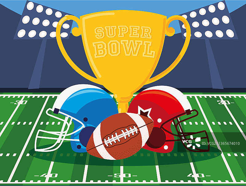 美式橄榄球场图片素材