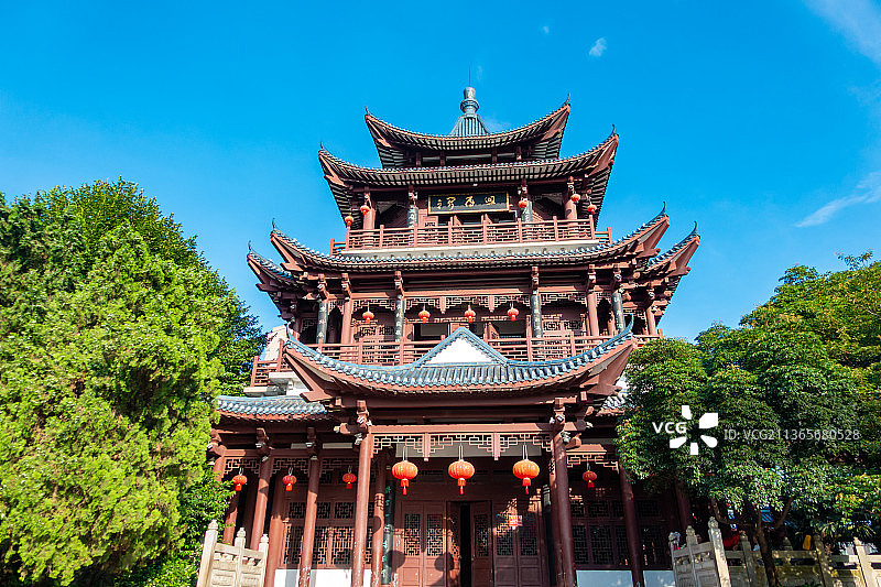 古建筑屋顶图片素材