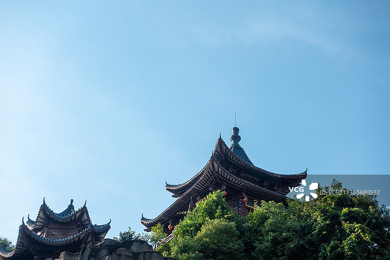 古建筑屋檐图片素材