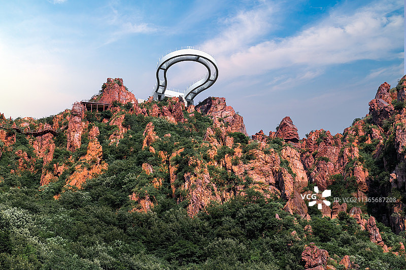 玻璃栈桥图片素材