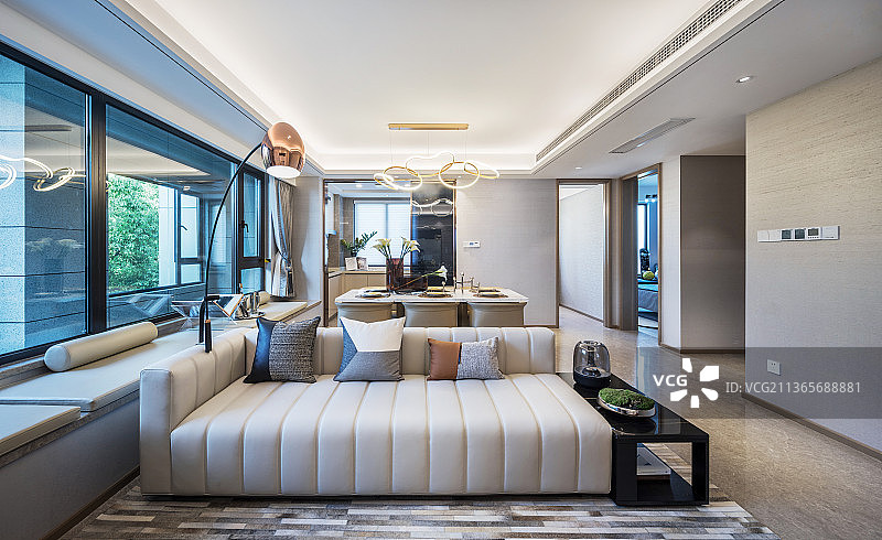 样板房客厅图片素材