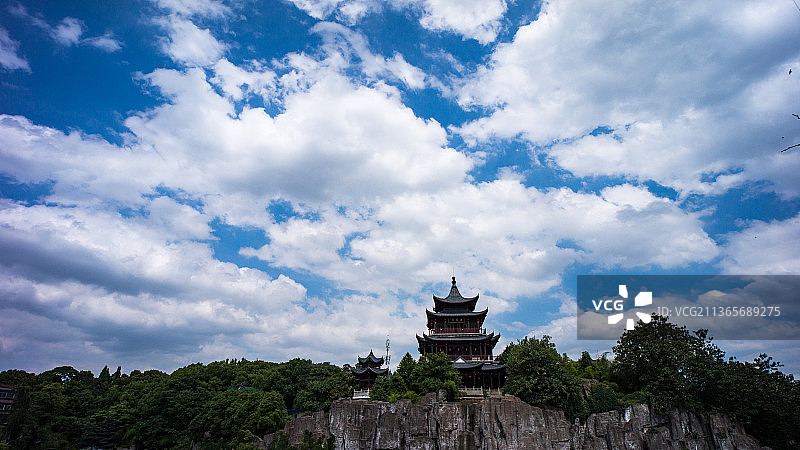 亭台楼阁图片素材