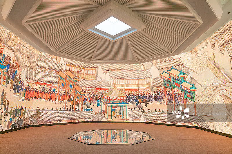 苏州博物馆西馆展厅图片素材