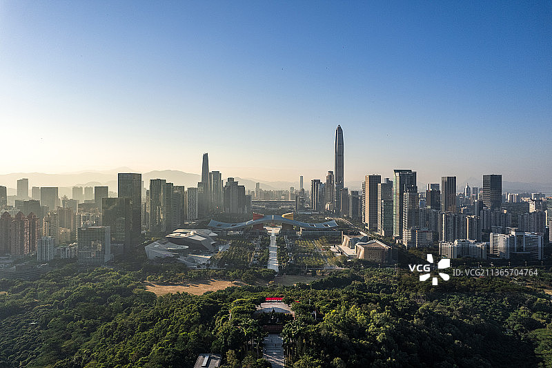 深圳市福田区莲花山公园图片素材