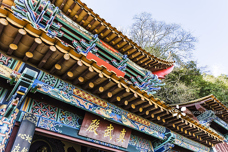 云南昆明西山风景名胜区图片素材