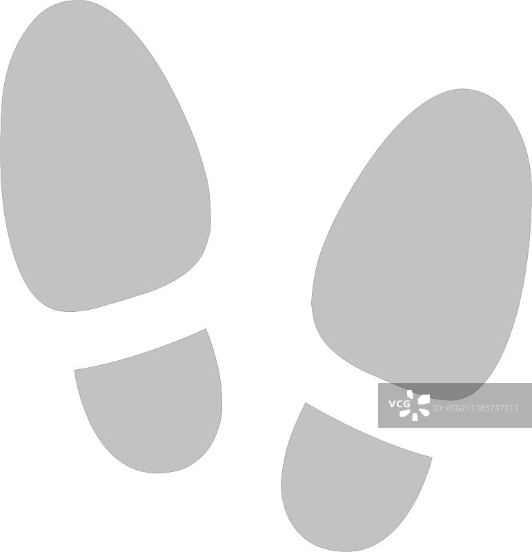 鞋底脚印logo人体脚步符号图片素材