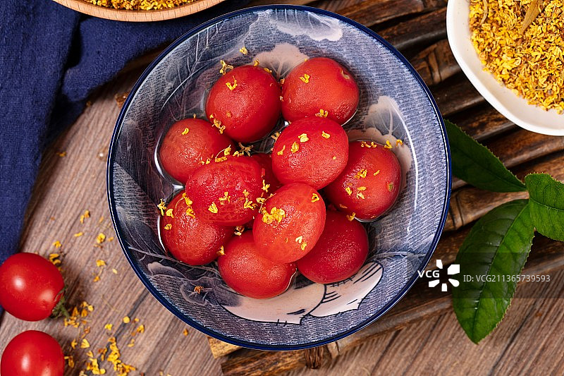 樱桃小西红柿图片素材