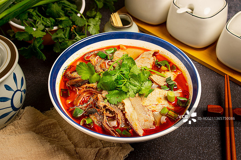 贵州羊肉羊杂粉图片素材