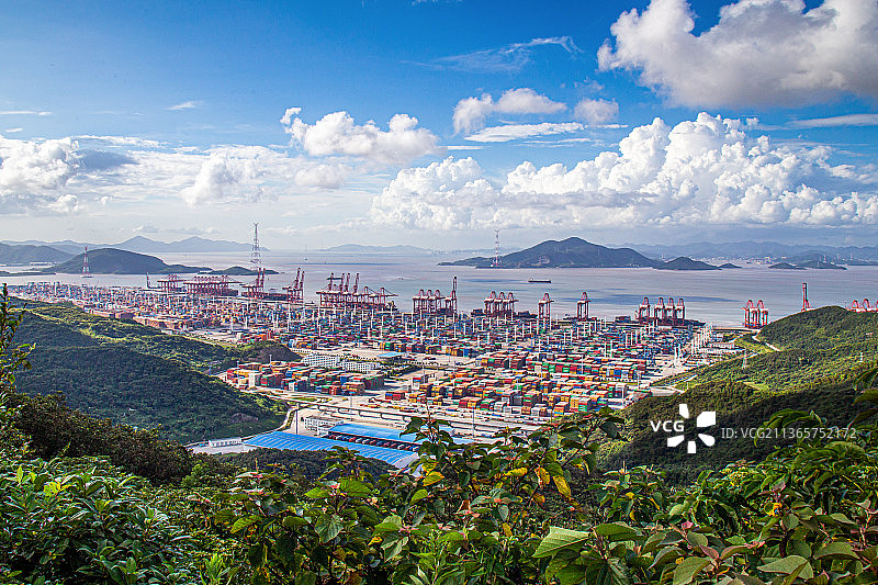 港口风光图片素材