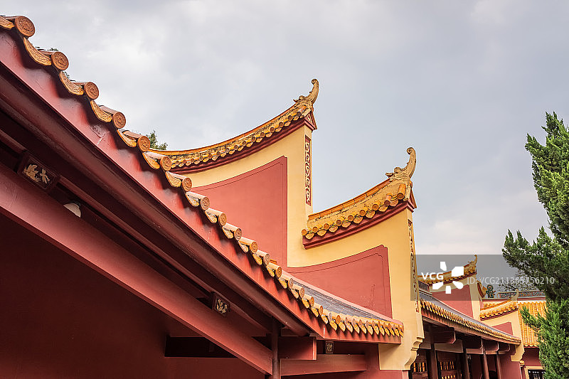 千年书院岳麓书院建筑图片素材