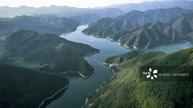 衢州常山芙蓉水库图片素材