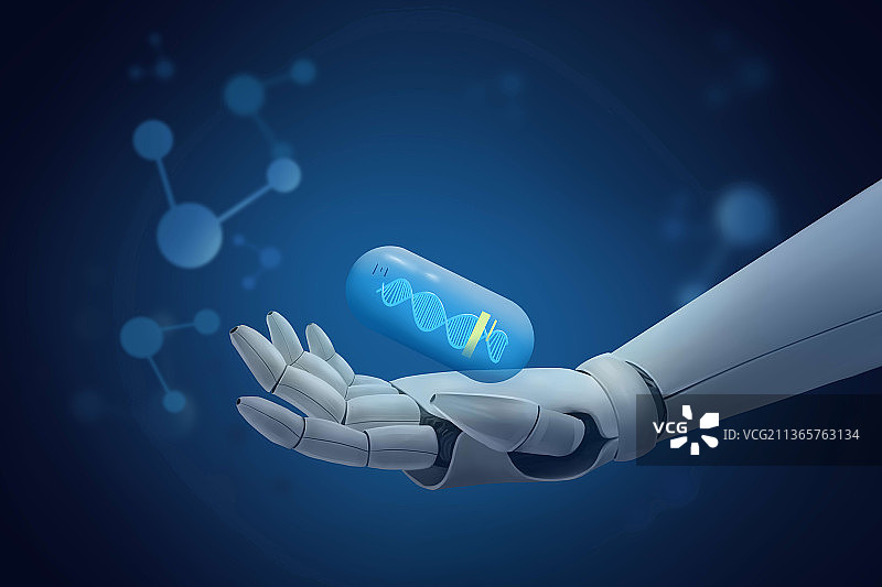 智能药物研究图片素材