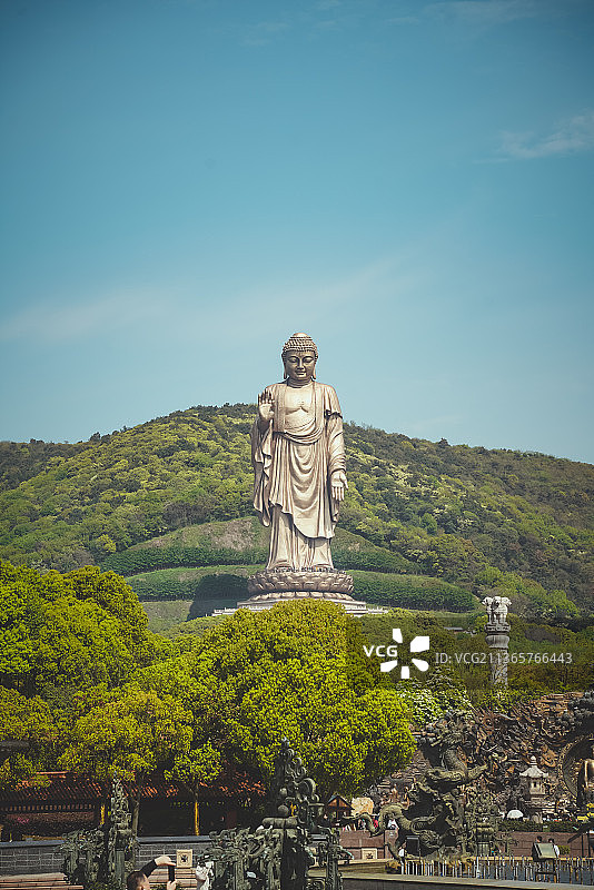 无锡灵山大佛图片素材