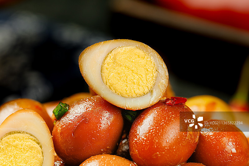 一盘乡巴佬鹌鹑蛋图片素材