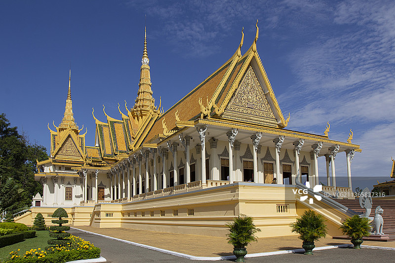 柬埔寨皇宫图片素材