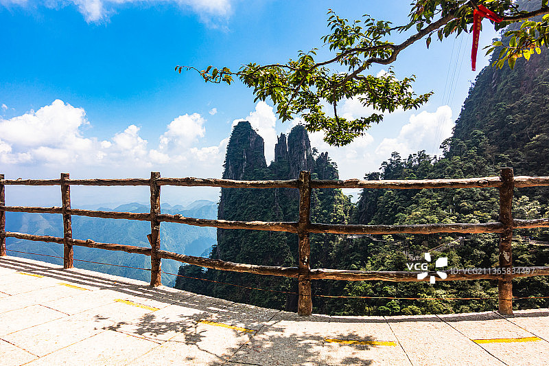 莽山五指峰观景台图片素材