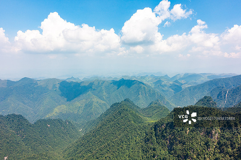 风景优美的湖南莽山五指峰景区图片素材